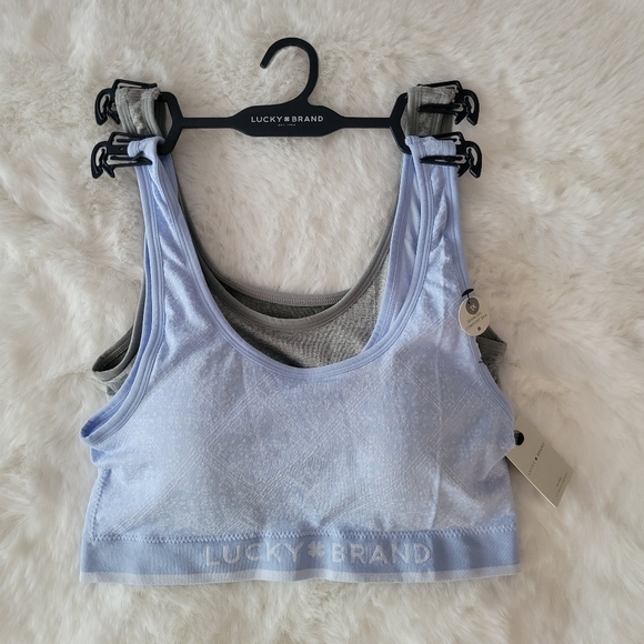 Lucky Brand Other - LUCKY BRAND BRAND NEW 2-PACK SEAMLESS COMFORT BRA SIZE 1X